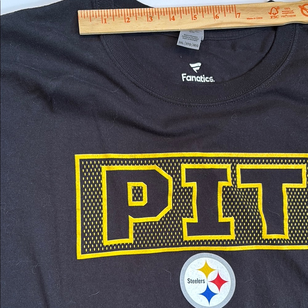 Fanatics Pittsburgh Steelers Black T-Shirt